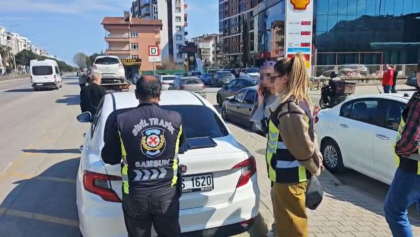 Samsun'da polis durdurdu, gerçek ortaya çıktı! Korsan taksiye ağır yaptırım