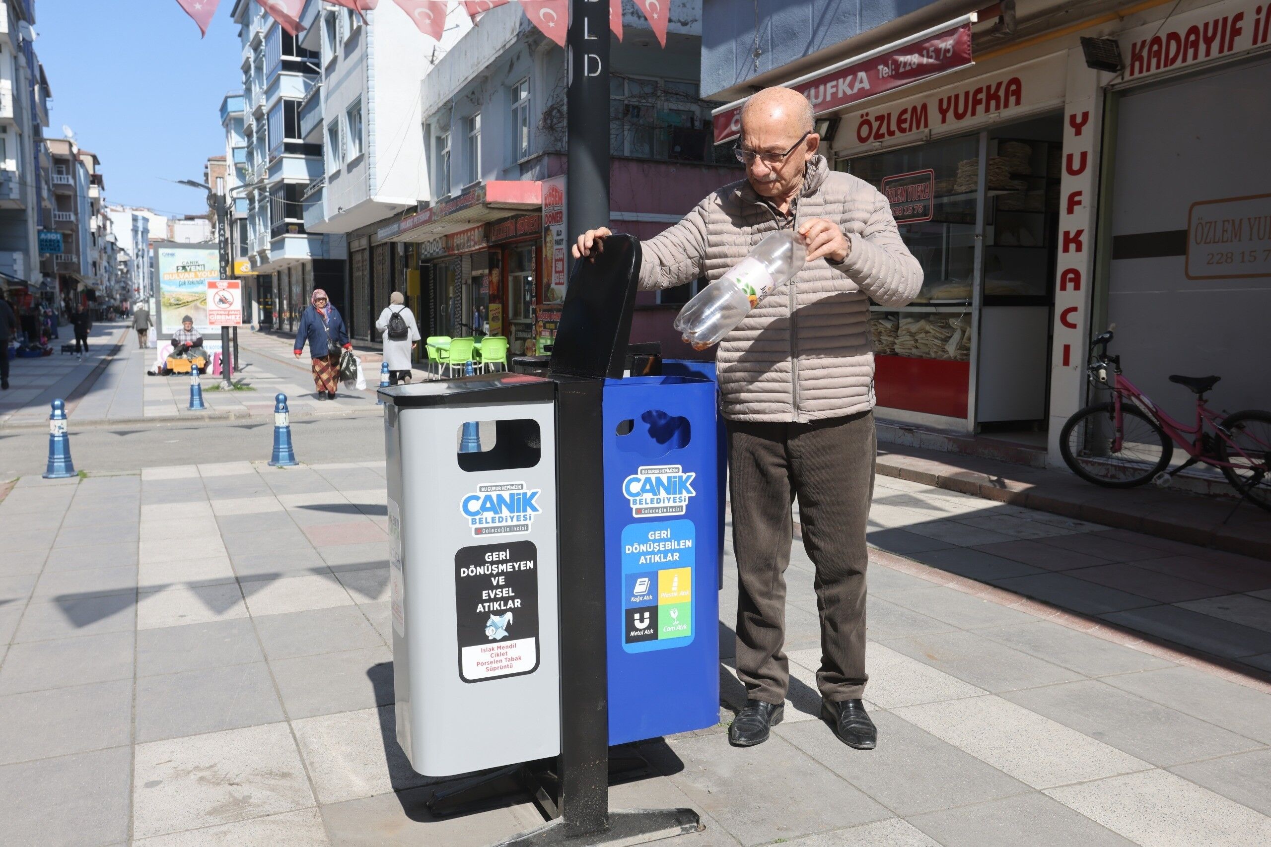 Canik’te sıfır atık hamlesi! Yeni noktalar hizmette