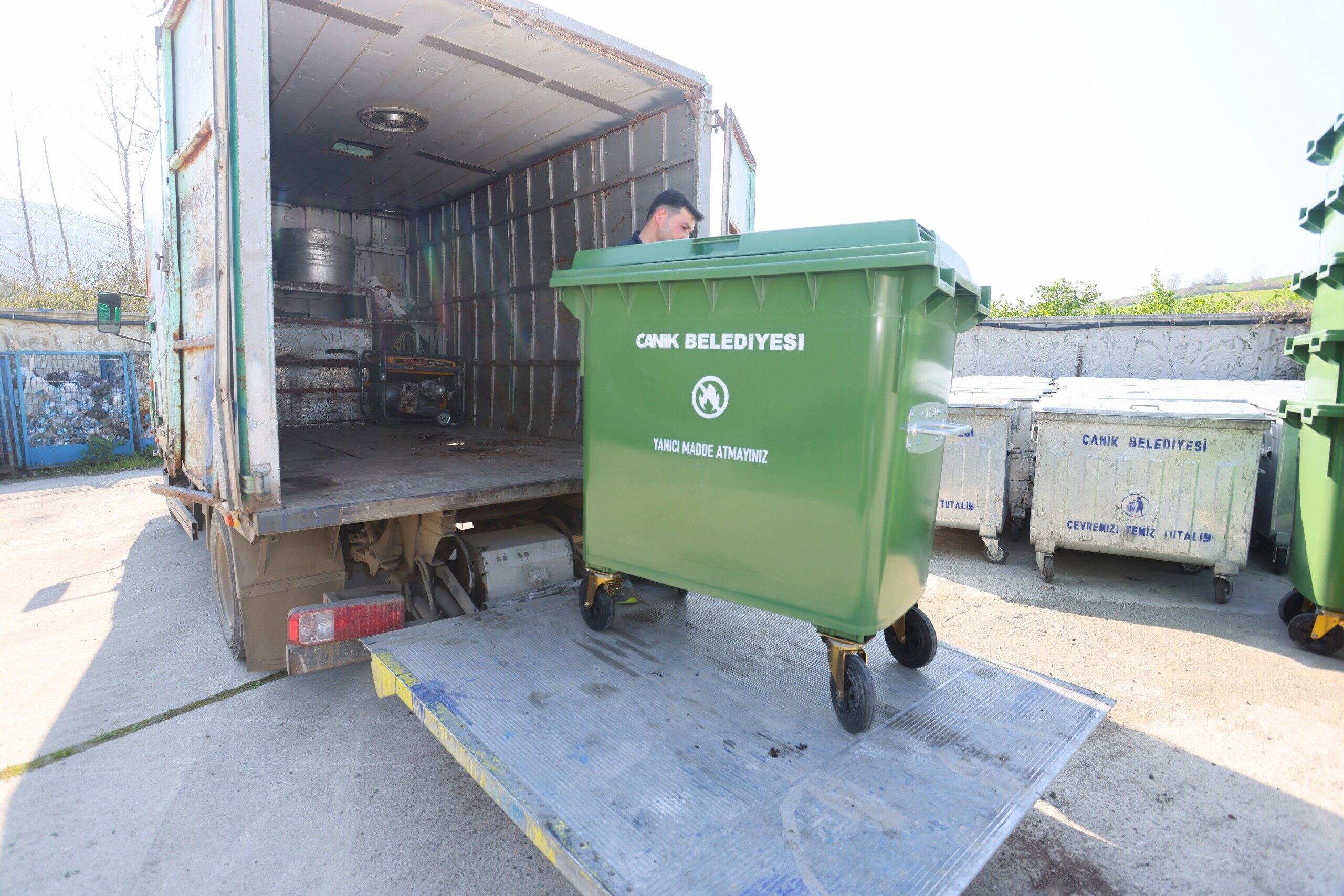 Canik’te sıfır atık hamlesi! Yeni noktalar hizmette