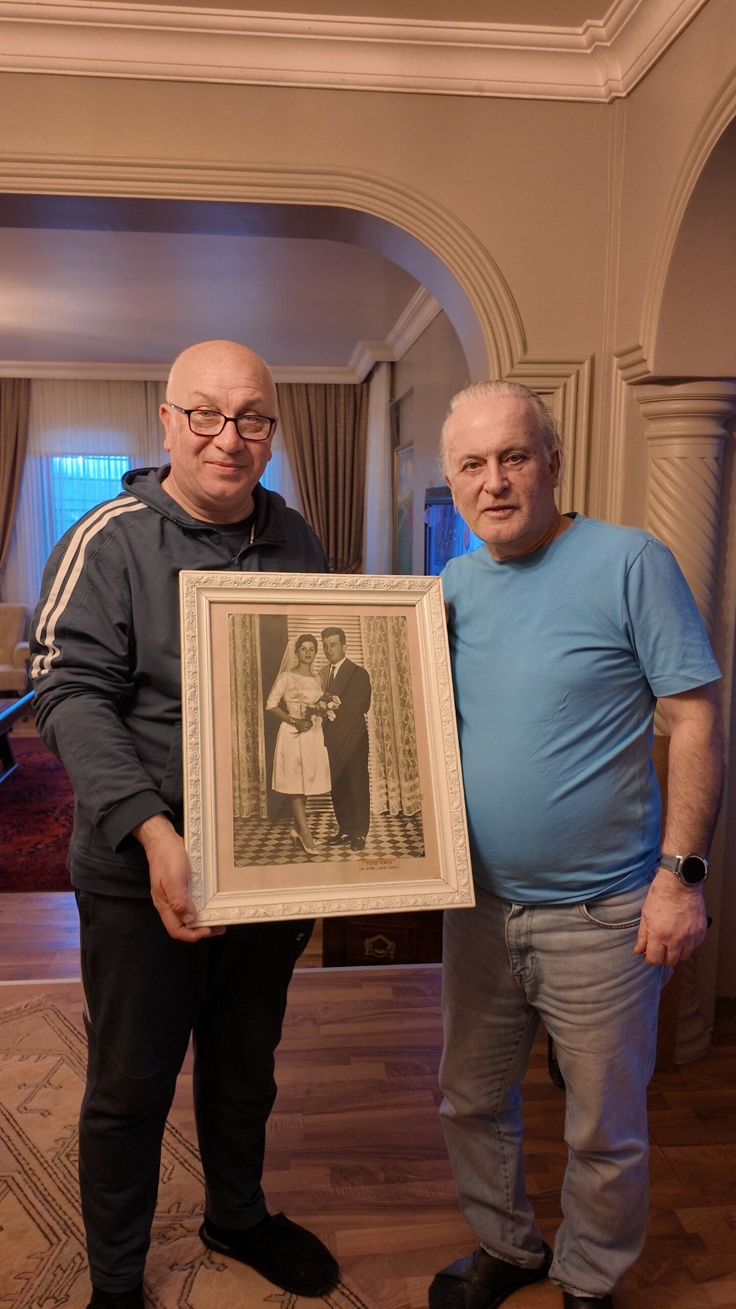 50 yıl sonra buluştular: Bafralı iki arkadaşın hikayesi