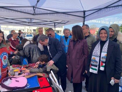 samsun haber: Vicdan nöbeti Samsun’da! Gazze için umut oldular