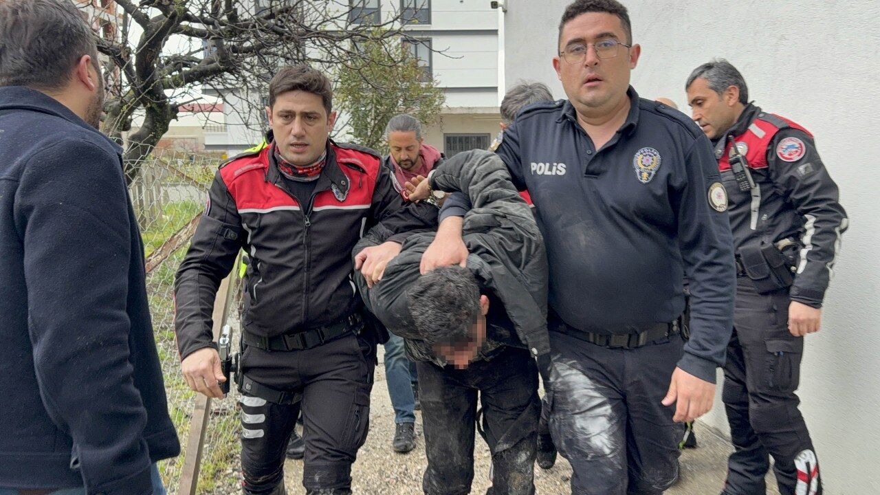 Samsun’da film gibi kovalamaca! Bodrumda yakalandı