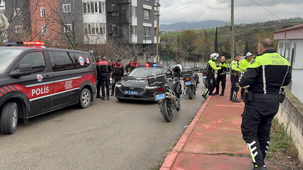 Samsun’da film gibi kovalamaca! Bodrumda yakalandı