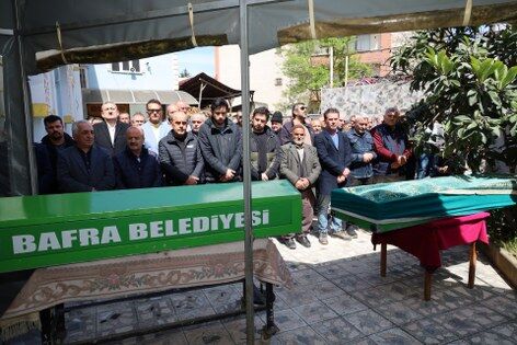 samsun haber: Samsun'da acı olay! Nazım Ocak ve Nazife Bircan kardeşler yan yana defnedildi