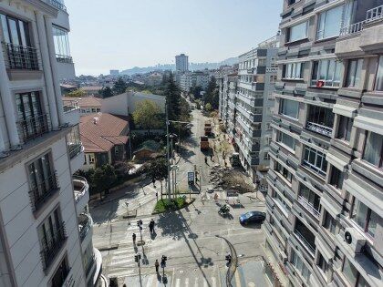 Samsun Çiftlik Caddesi'nde çalışmalar başladı! 