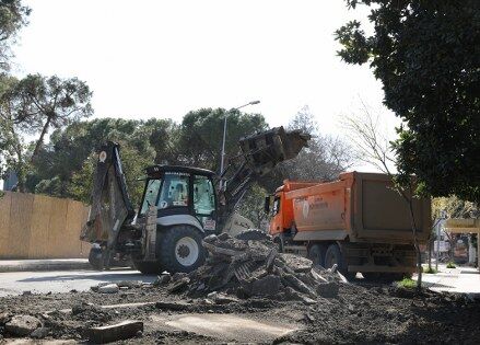 Samsun Çiftlik Caddesi'nde çalışmalar başladı! 