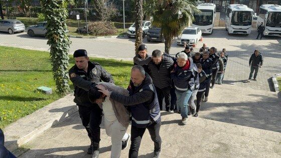 samsun haber: Samsun merkezli operasyon! Suç örgütüne şafak baskını 