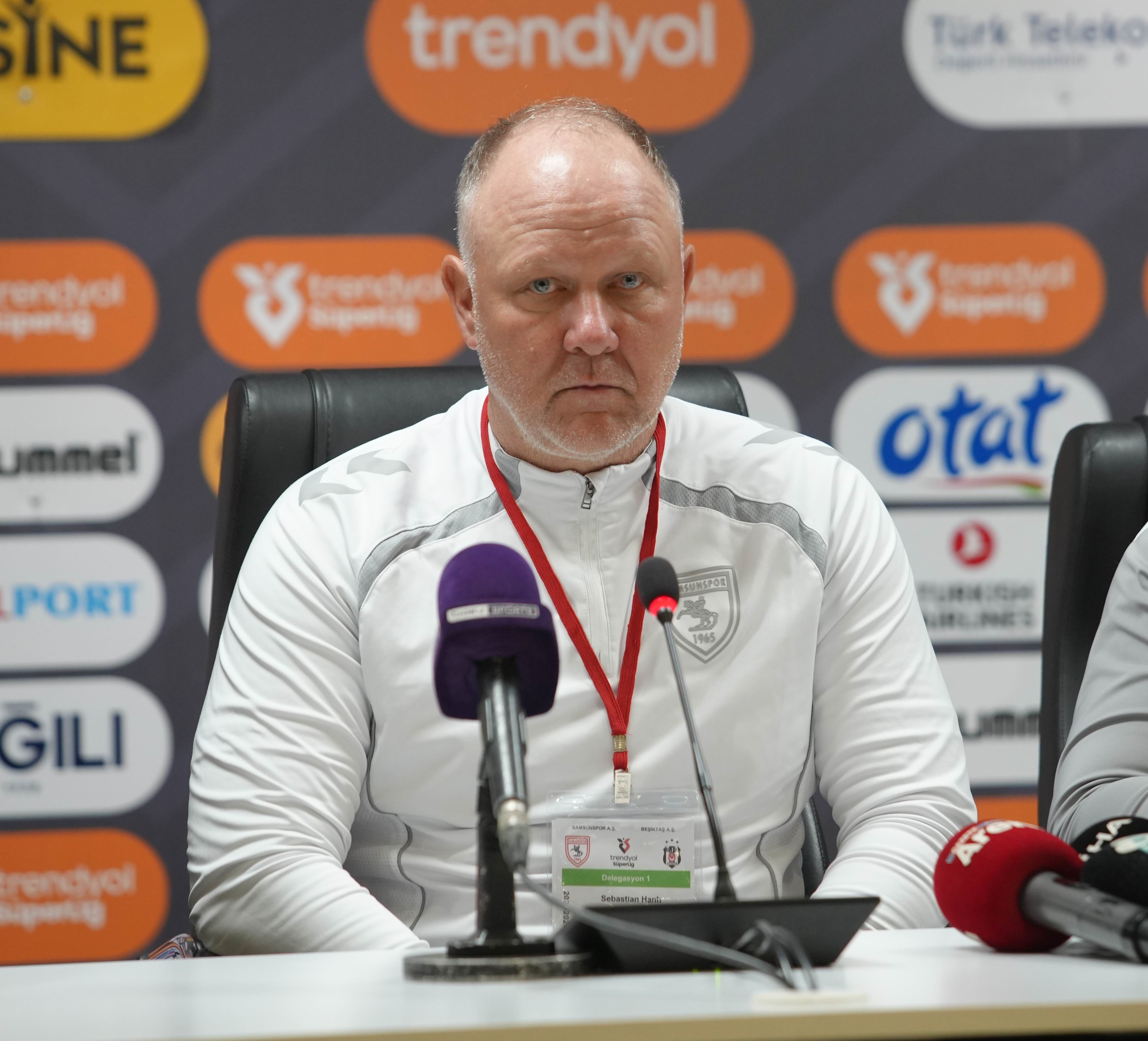 Samsunspor Yardımcı Antrenörü Sebastian Hahn'tan tarihi galibiyet yorumu