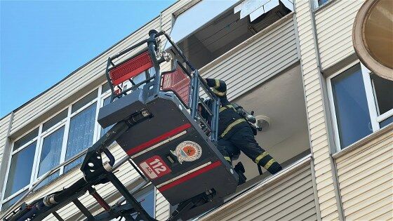 samsun haber: Samsun'da balkonda panik! Vatandaşlar ihbar etti 