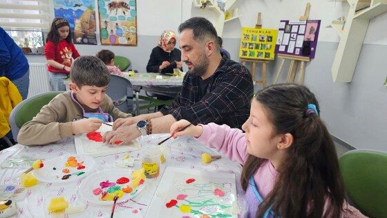 samsun haber: Canik’te 23 Nisan coşkusu ailelerle paylaşıldı