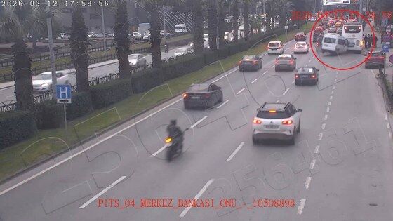 samsun haber: Samsun trafiğinde tehlikeli anlar! Aynı hata faciaya yol açtı