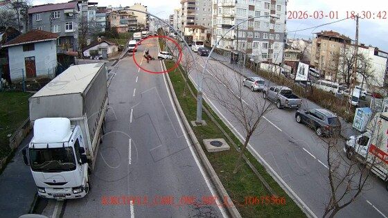 samsun haber: Samsun trafiğinde tehlikeli anlar! Aynı hata faciaya yol açtı