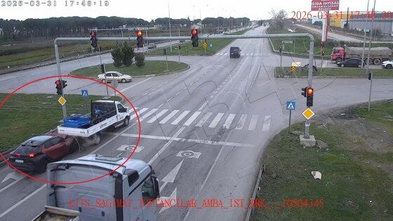 samsun haber: Samsun trafiğinde tehlikeli anlar! Aynı hata faciaya yol açtı