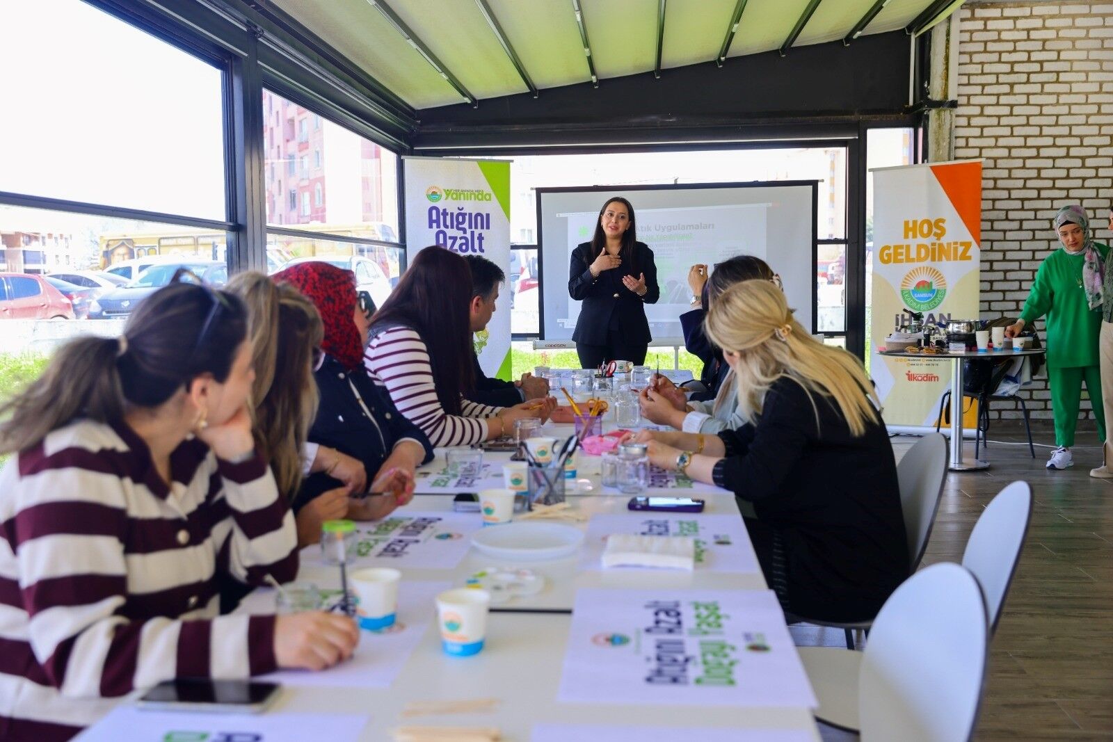 Samsun'da atıklar sanata dönüştü!  