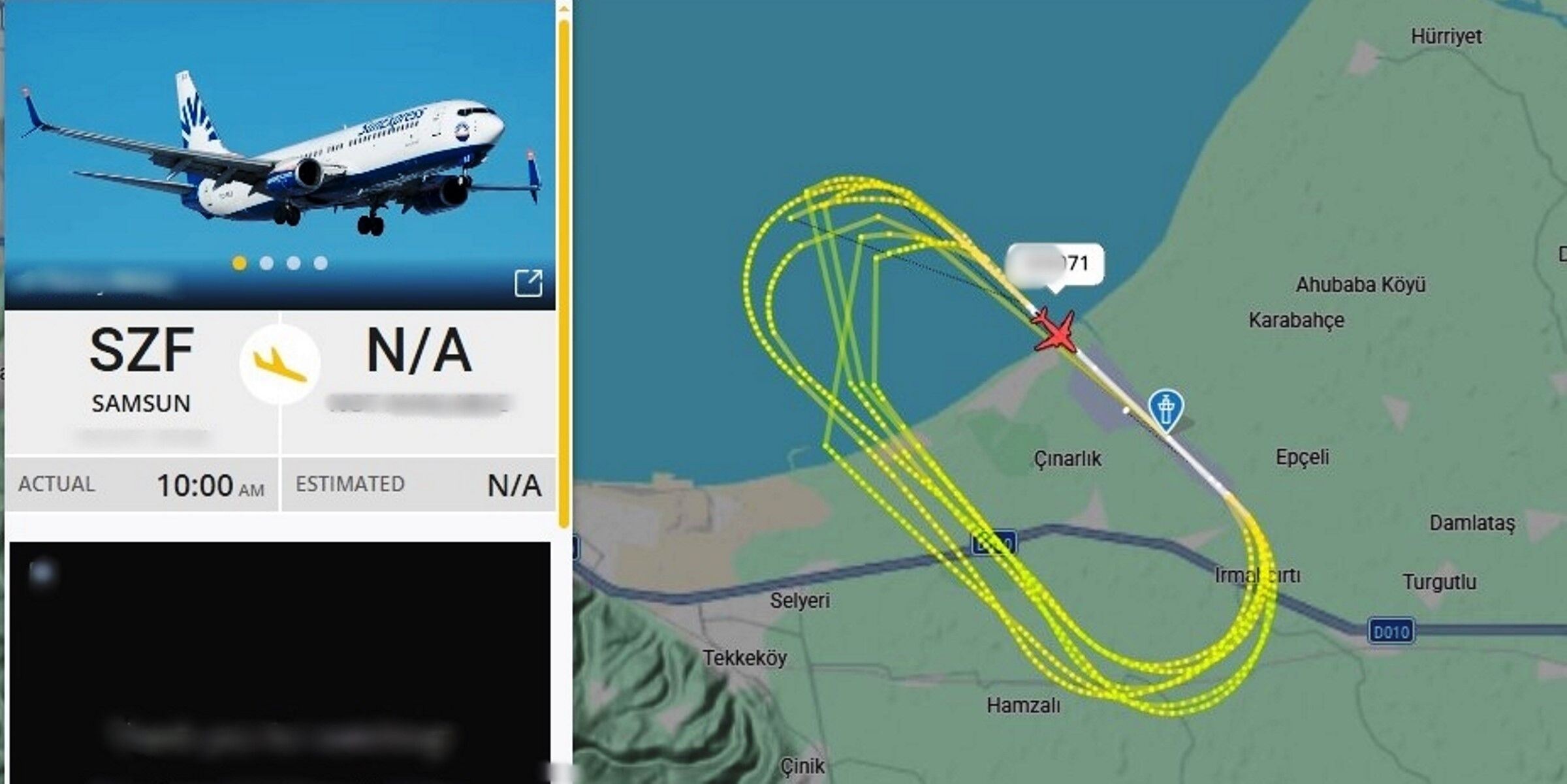 Samsun hava sahası pilotların eğitim üssü oldu