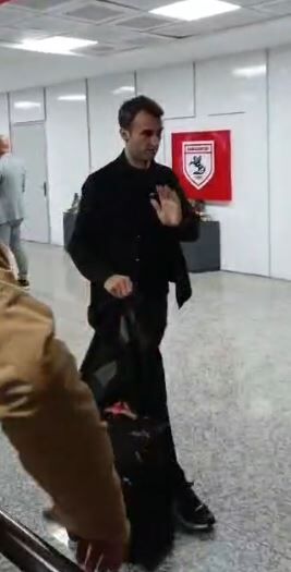 Aatilla Karaoglan Stadyumdan Ayrildi