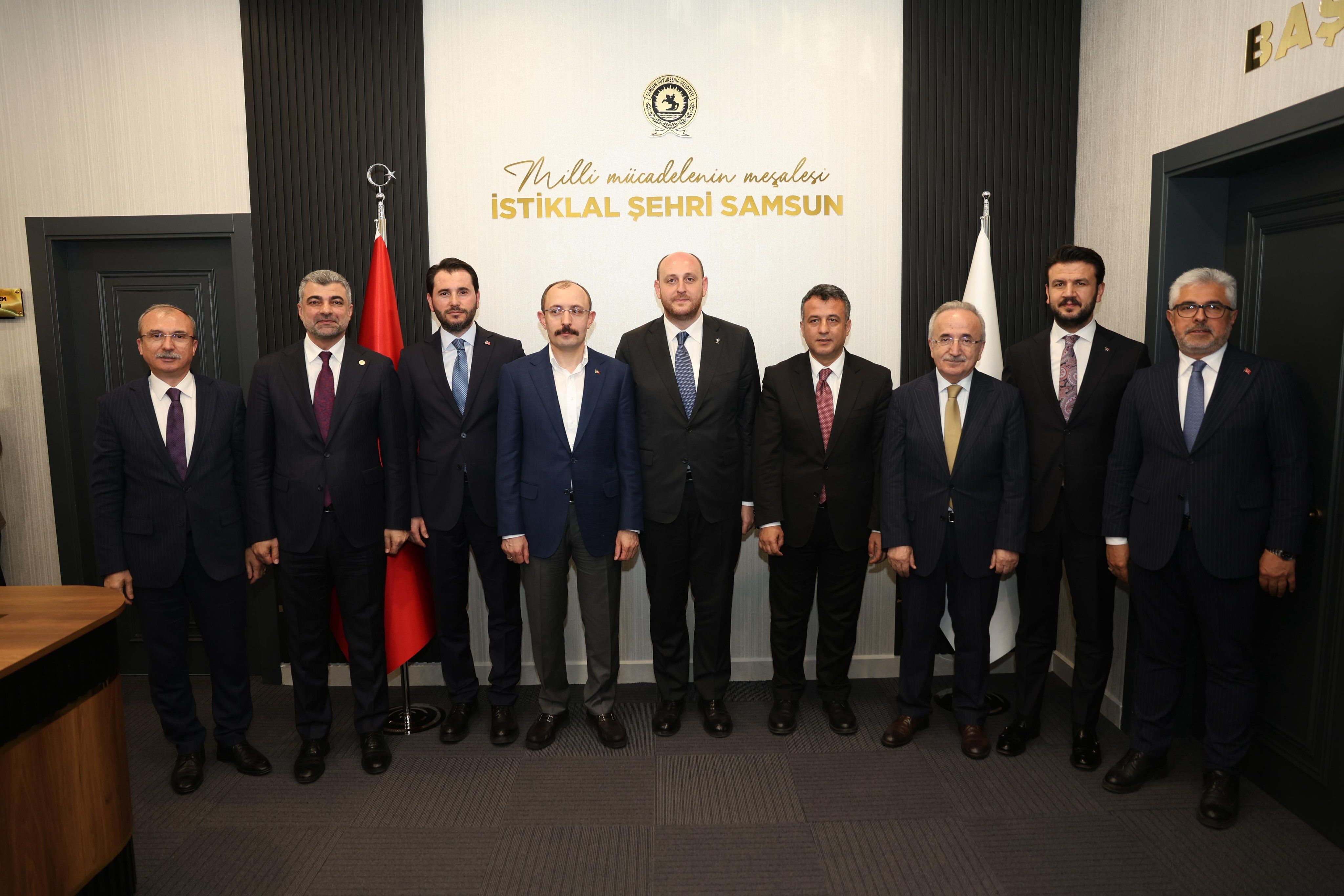 Samsun gündemi Büyükşehir’de masaya yatırıldı