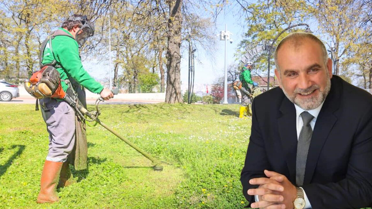 Canik Belediyesi parkları yaza hazırlıyor