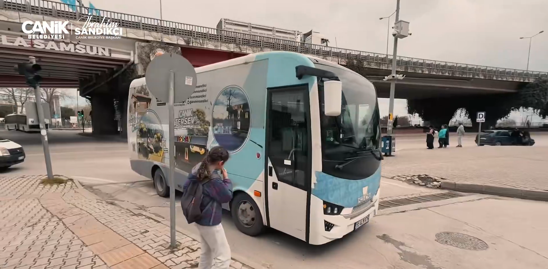 Canik Belediyesi’nden sporculara ücretsiz ulaşım desteği