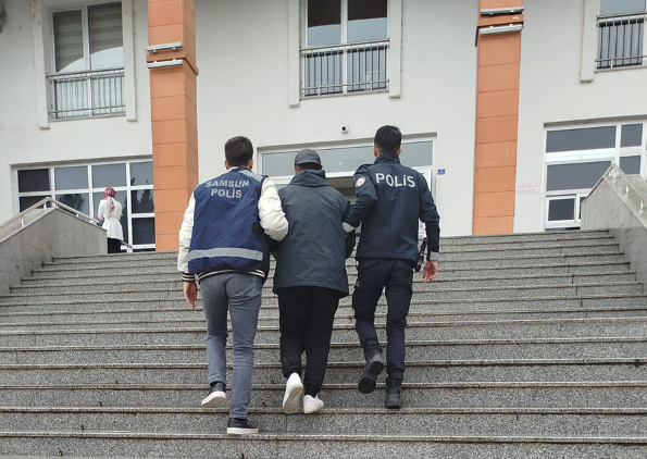 samsun haber: Ciğerlerimizi yakmış! Samsun'da aranan isim yakalandı