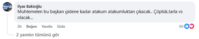 Atakumlulara göre Serhat Türkel başarısız 