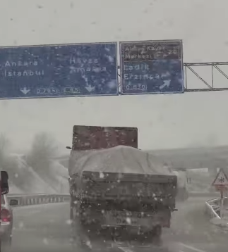 samsun haber: Samsun'a lapa lapa kar yağıyor! 