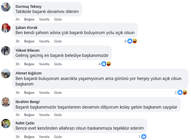 samsun haber. Asarcıklılara göre Şerif Kılağuz başarılı 