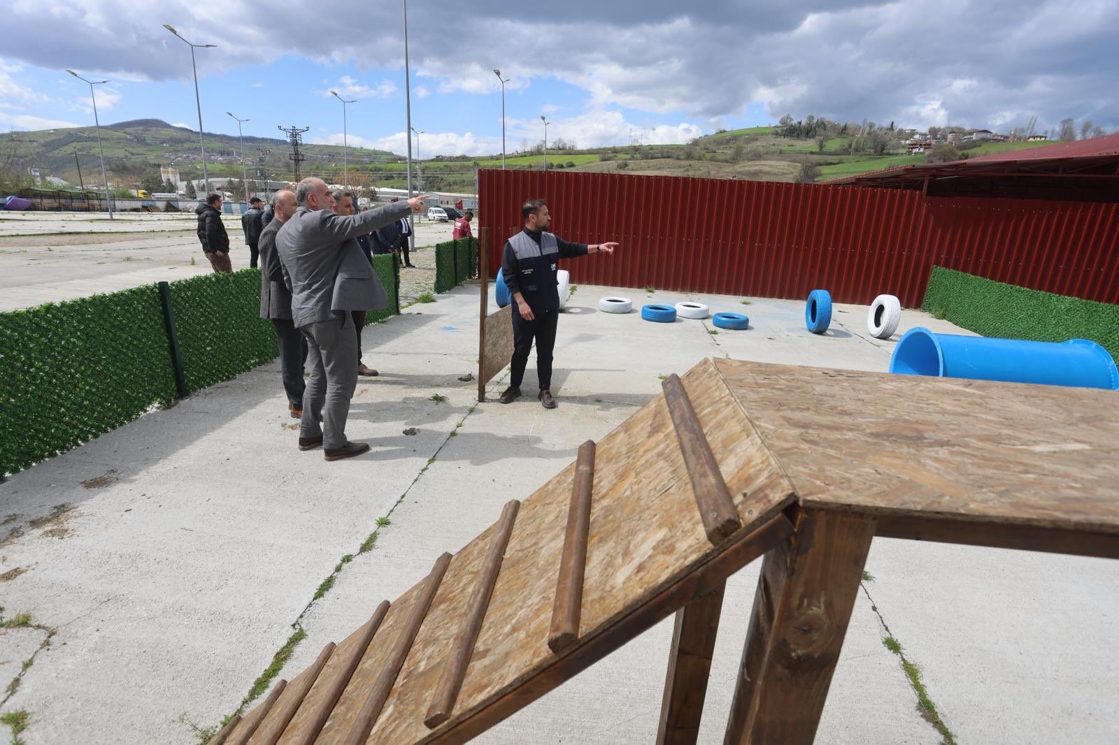 Canik'te can dostlar için örnek tesis!