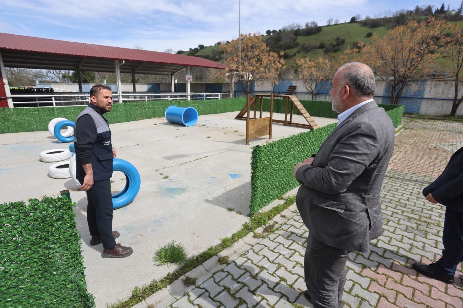 Canik'te can dostlar için örnek tesis!