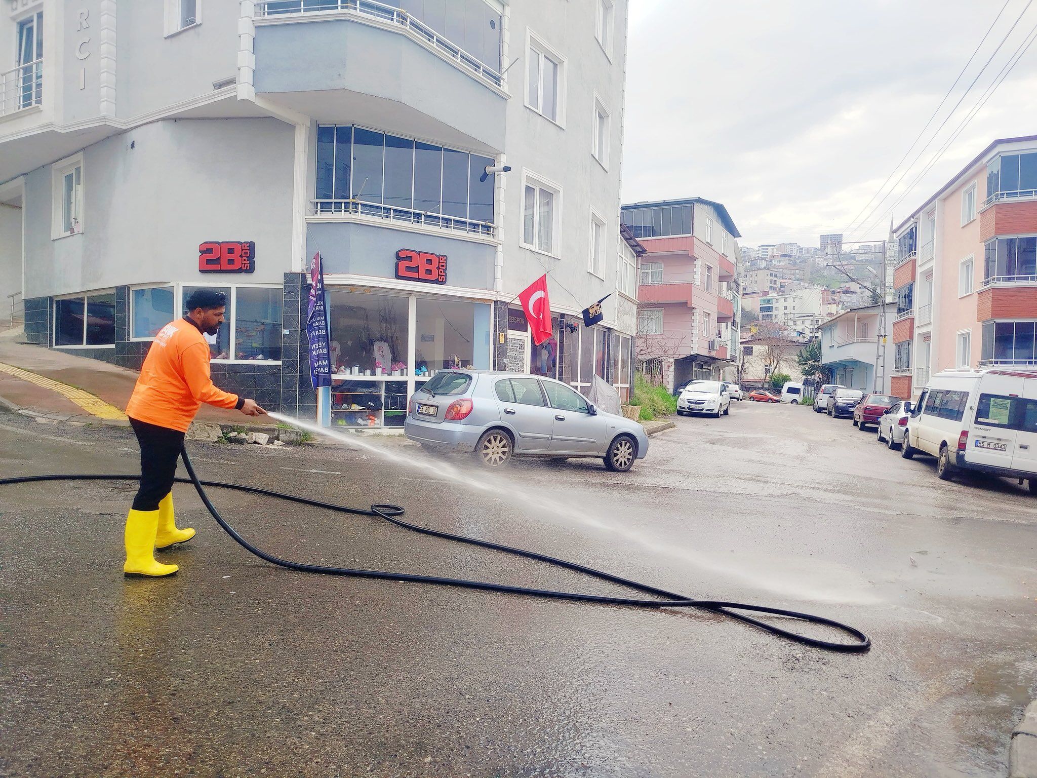 Canik'te temizlik seferberliği: "Aşkla çalışıyoruz"