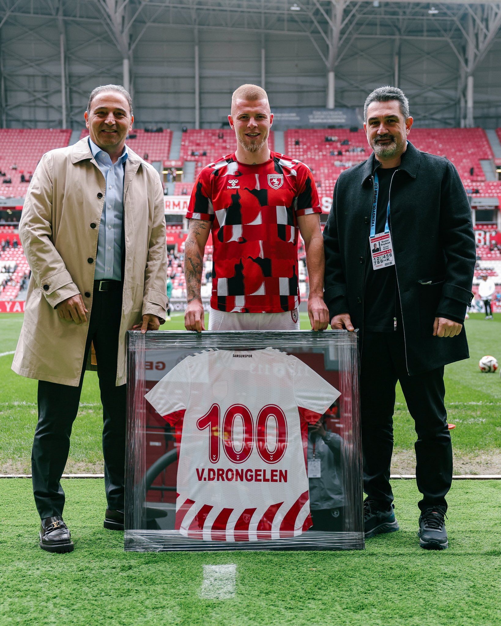 Samsunsporlu van Drongelen "dalya" dedi! 