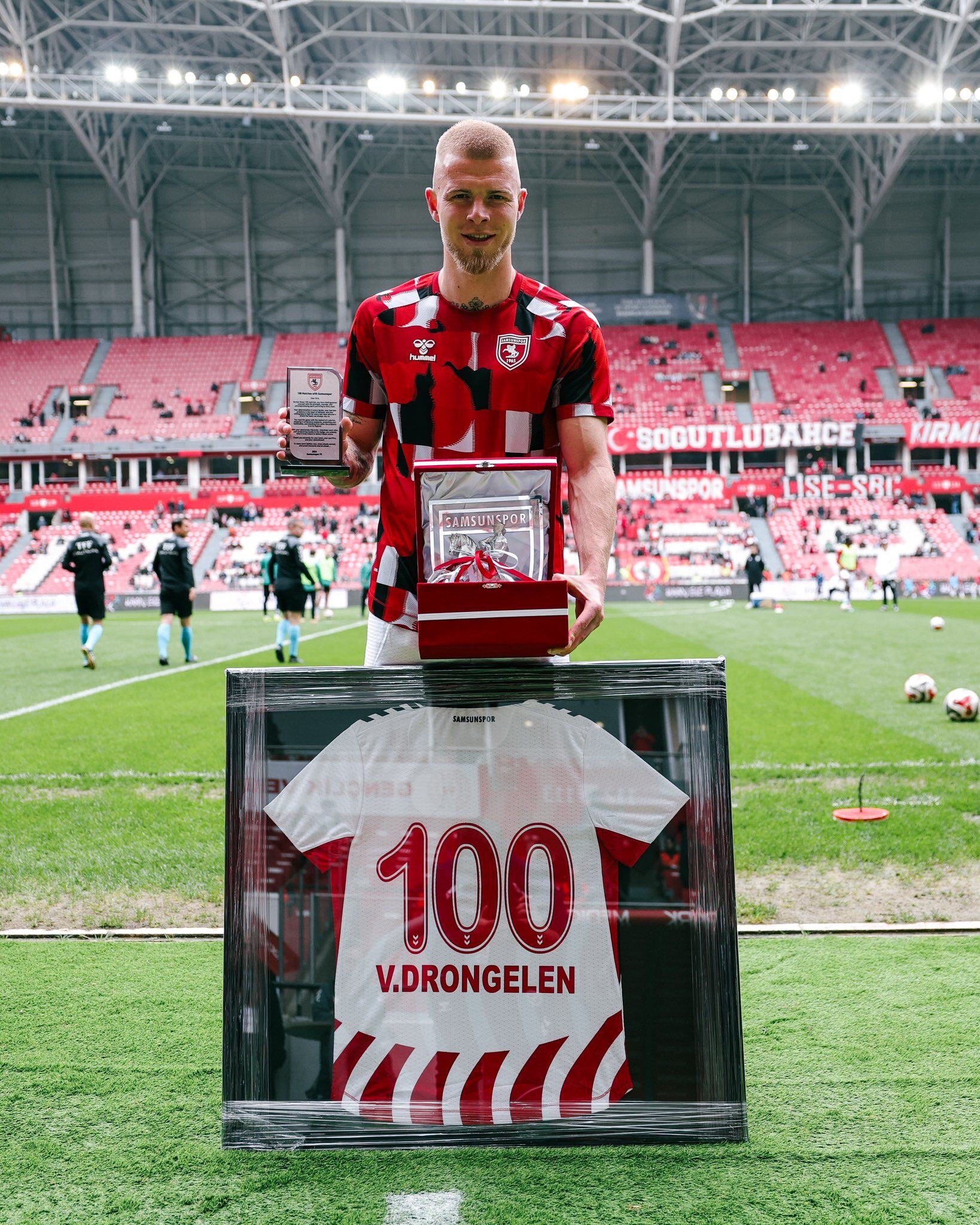 Samsunsporlu van Drongelen "dalya" dedi! 