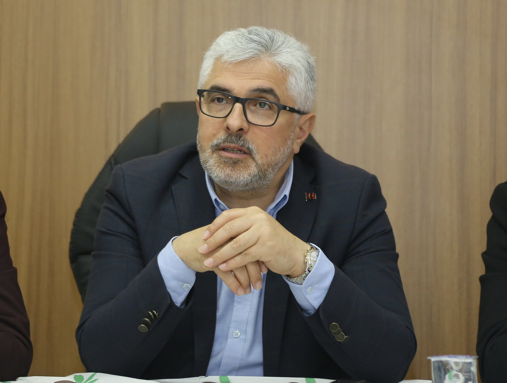 AK Partili Ersan Aksu Tekkeköy teşkilatıyla buluştu