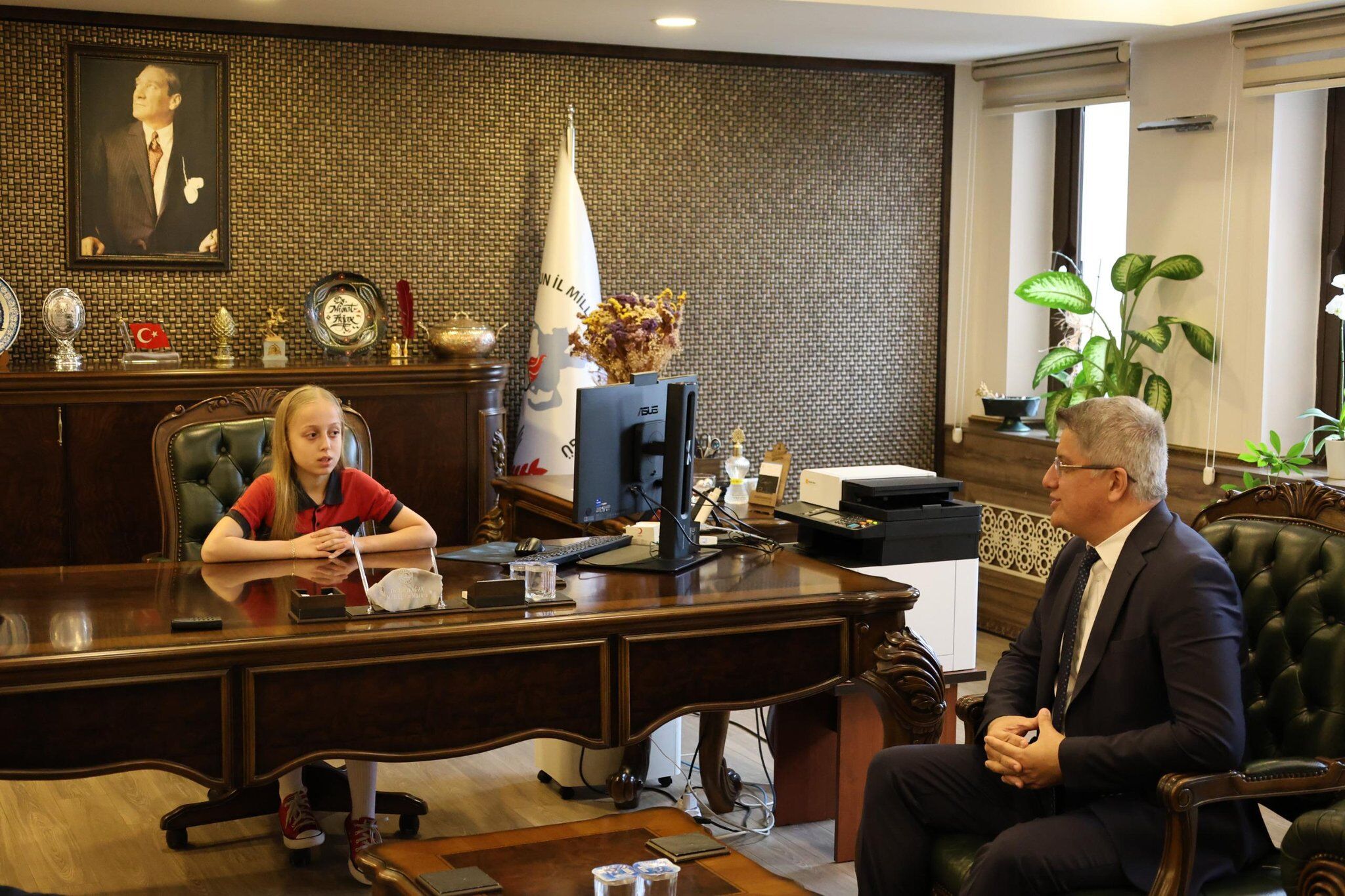 samsun haber: Samsun'da İl Milli Eğitim Müdürlüğü makamı çocuklara emanet 