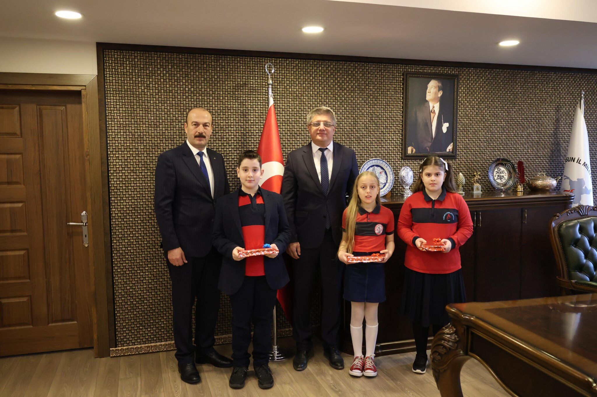 samsun haber: Samsun'da İl Milli Eğitim Müdürlüğü makamı çocuklara emanet 