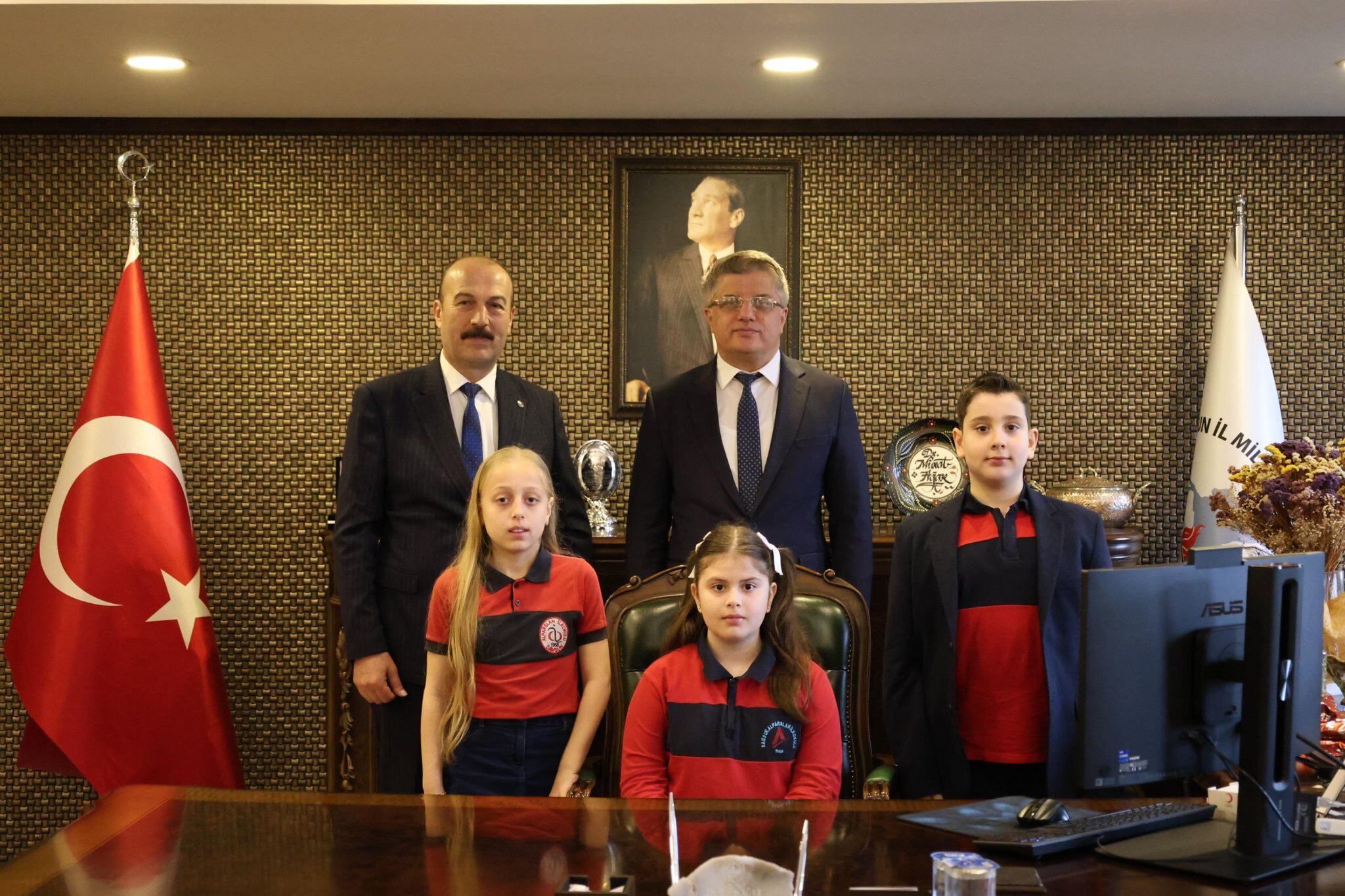 samsun haber: Samsun'da İl Milli Eğitim Müdürlüğü makamı çocuklara emanet 