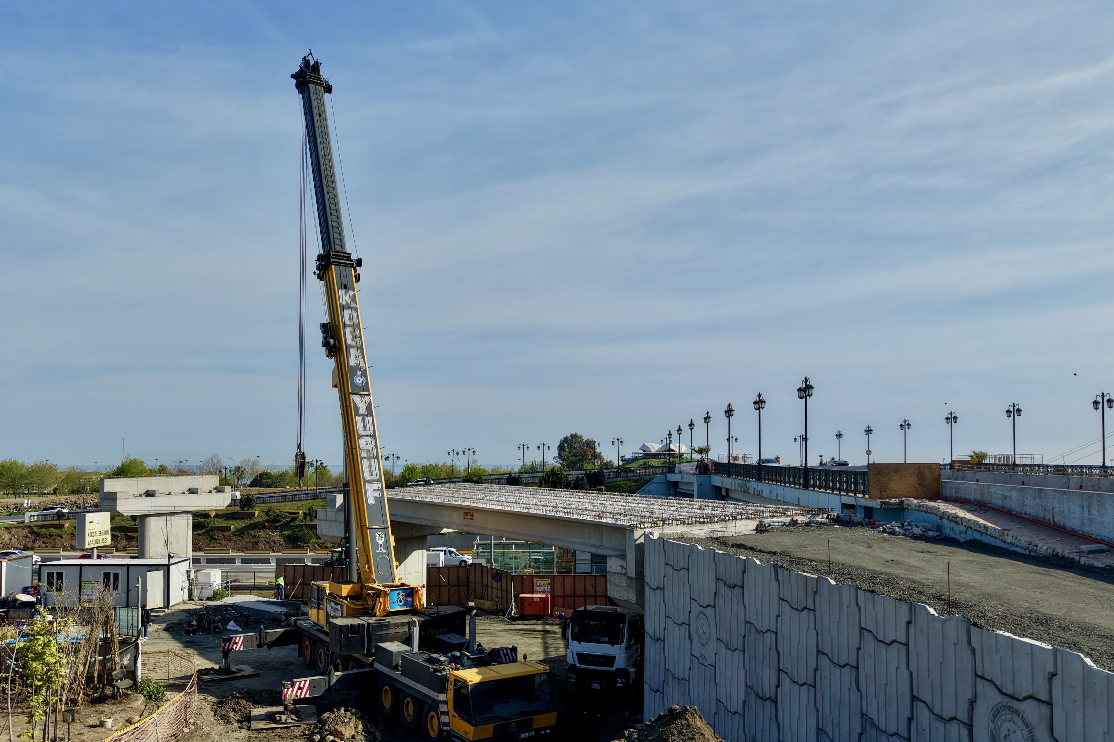 samsun haber: Samsun’da ulaşımı değiştirecek çalışma hız kesmiyor