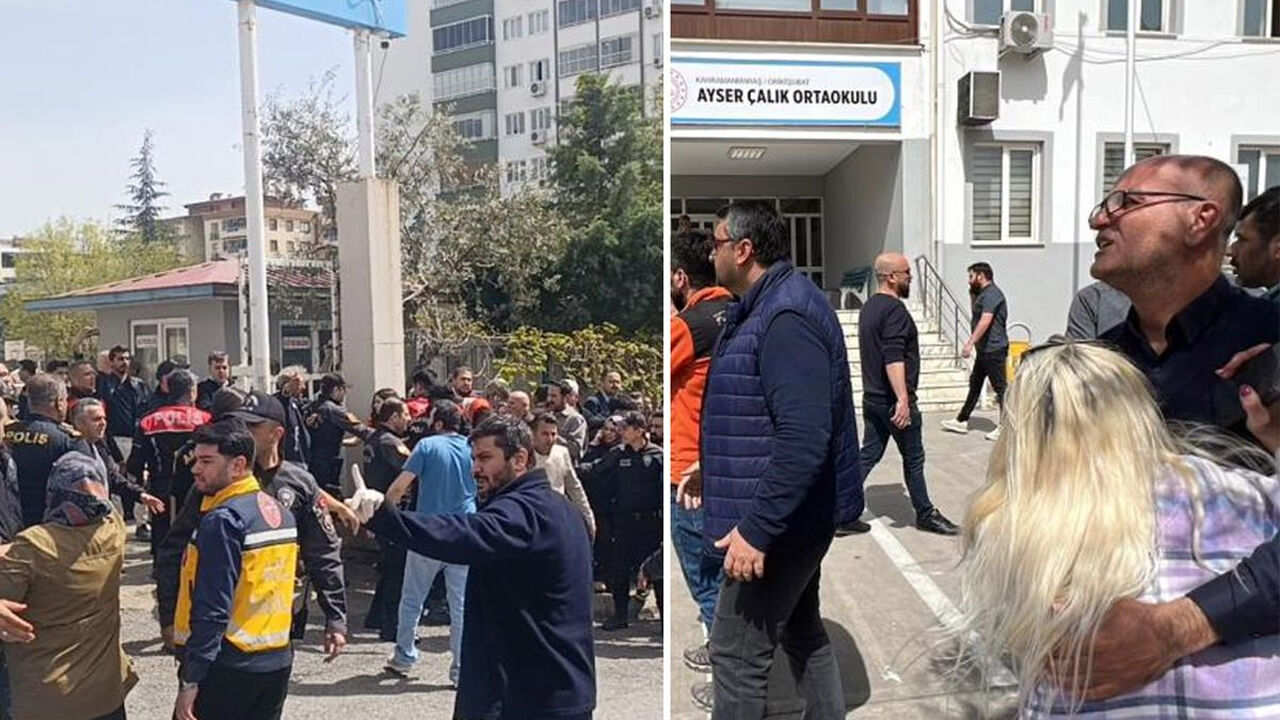 Kahramanmaraş'ta Bir Okulda Silah Sesleri! Ekipler Sevk Edildi