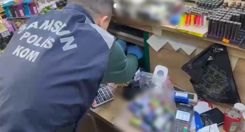 Özel Bölme Yapmışlar! Samsun'da Operasyonda Ele Geçirildi