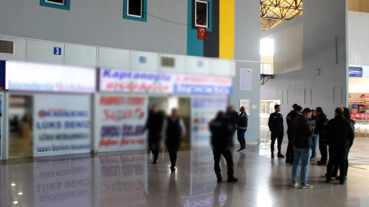 Samsun Otogarinda Tahliye Gerginligi Ic 1