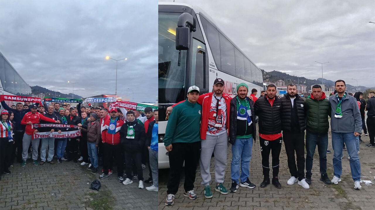 Samsun Ve Rize Taraftarindan Dostluk Mesaji Kapak