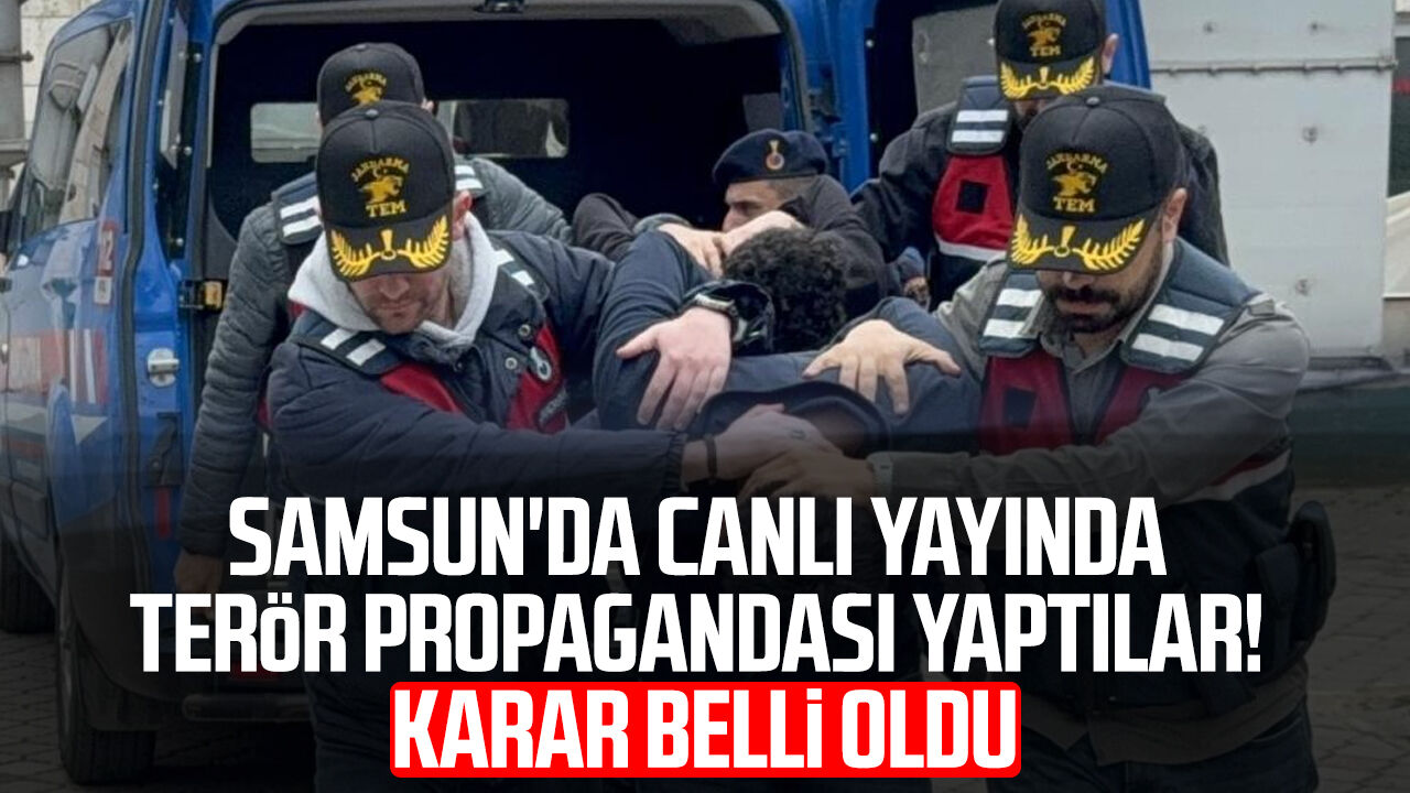 Samsunda Canli Yayinda Teror Propagandasi Yaptilar Karar Belli Oldu