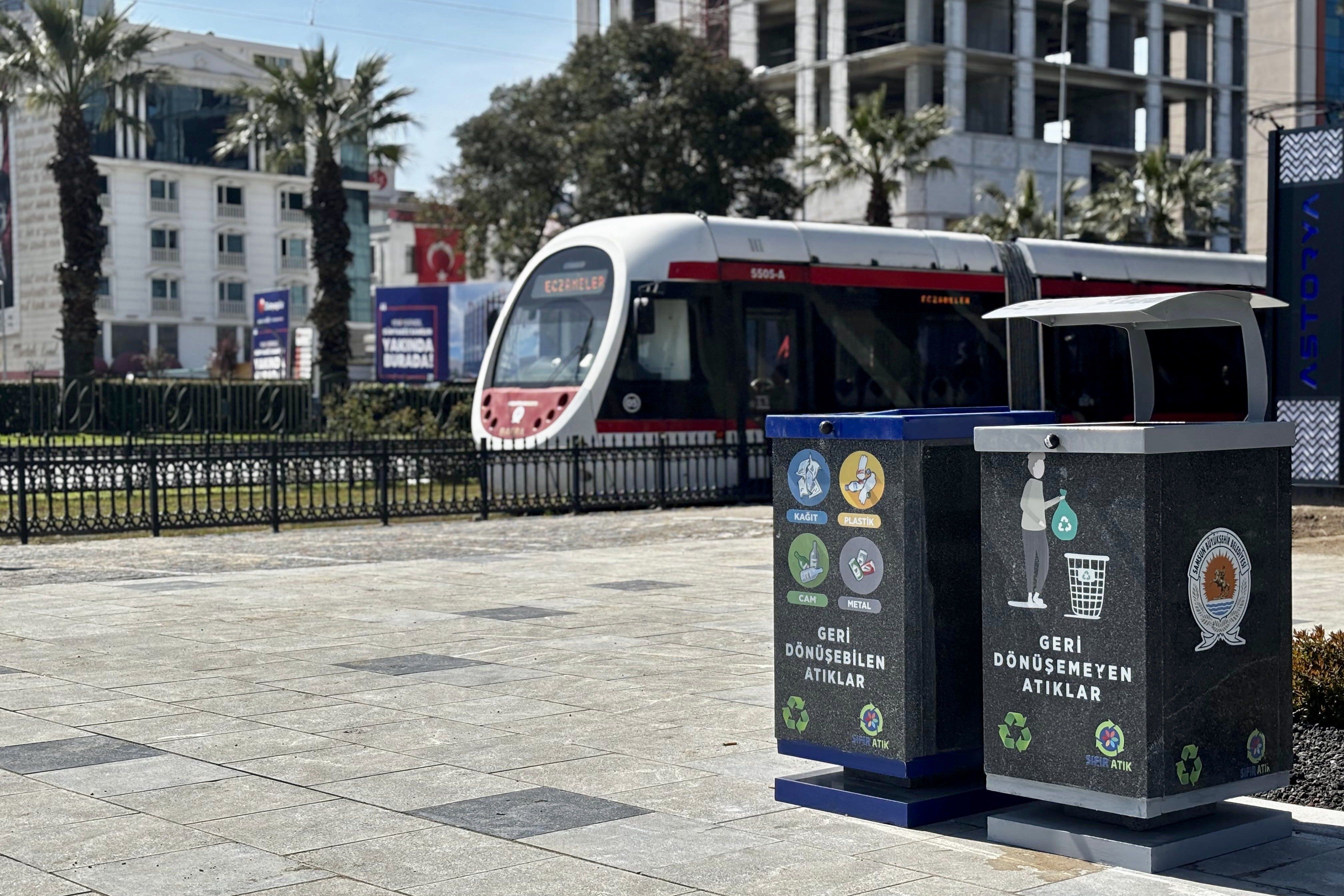 Samsun’da geri dönüşüm atağı hız kesmiyor