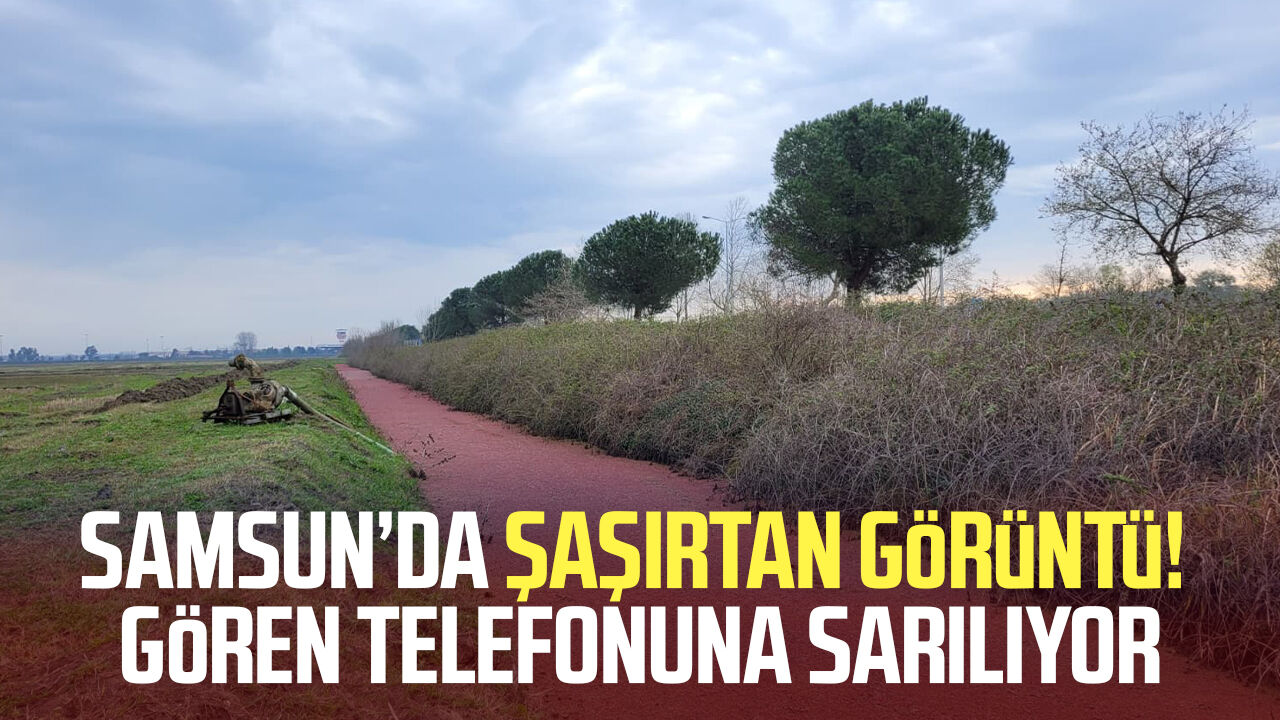 Samsunda Sasirtan Goruntu 1426