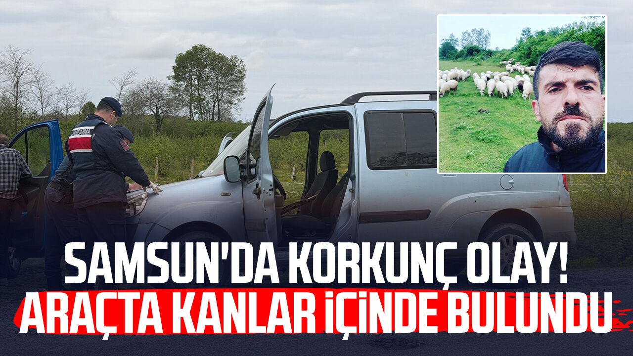 Samsunda Supheli Olum Aracta Kanlar Icinde Bulundu 2742