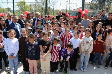 samsunspor haber: Samsunspor’dan 23 Nisan sürprizi! Minikler büyük sevinç yaşadı