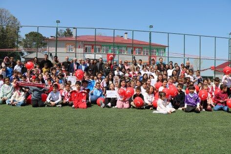 samsunspor haber: Samsunspor’dan 23 Nisan sürprizi! Minikler büyük sevinç yaşadı