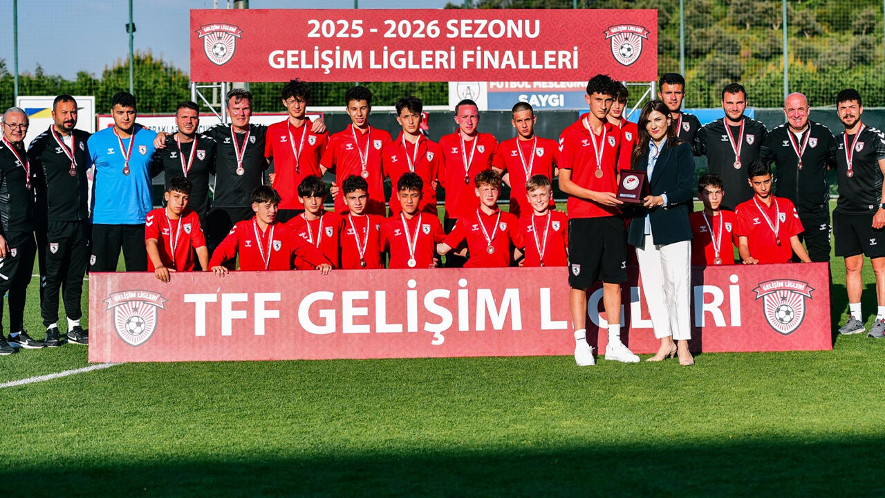 Samsunspor U14 Türkiye Dördüncüsü Oldu