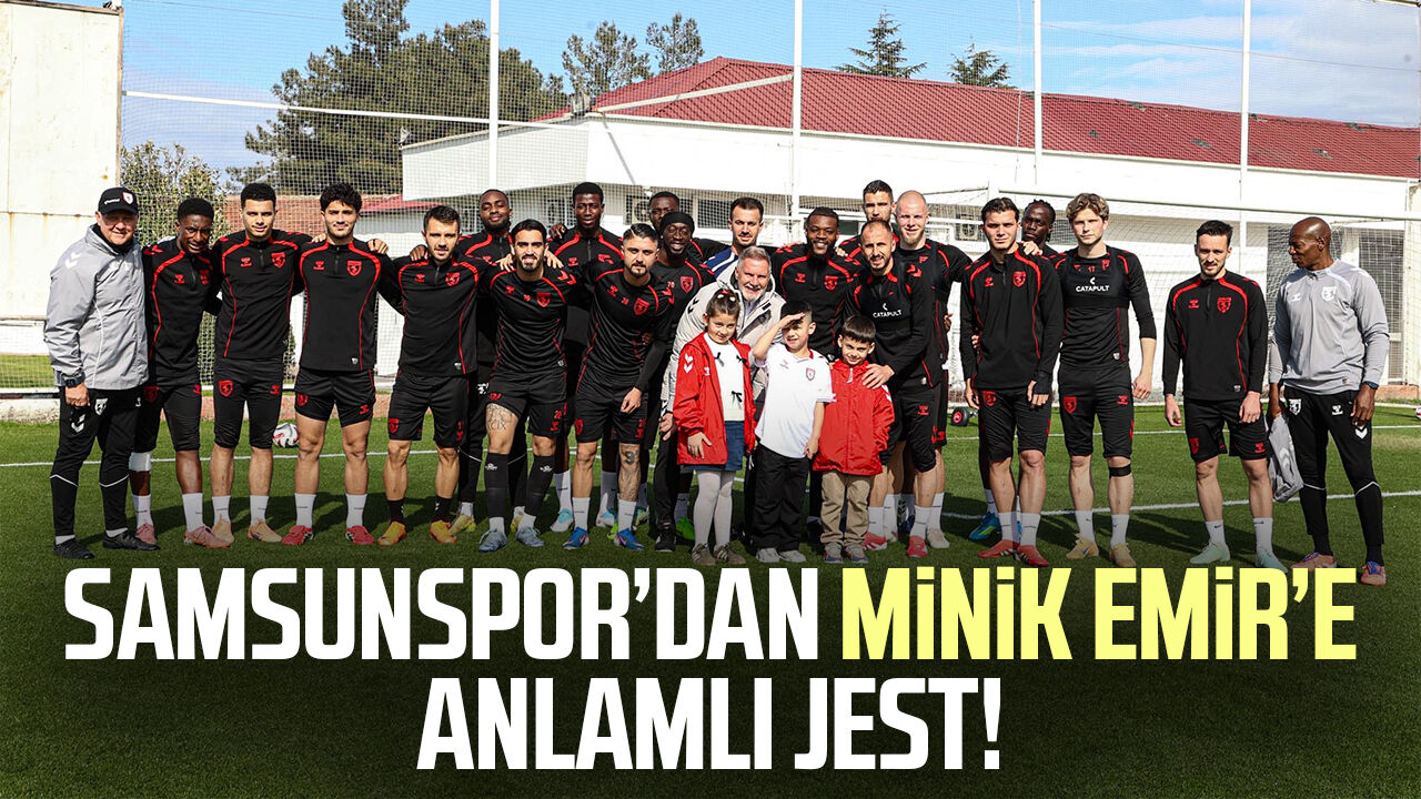 Samsunspordan Minik Emire Anlamli Jest 1104