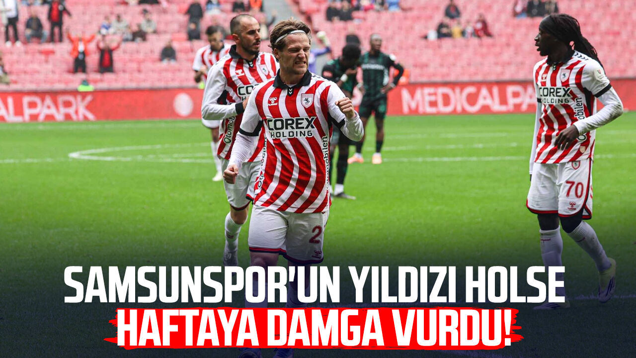 Samsunsporun Yildizi Holse Haftaya Damga Vurdu 7426